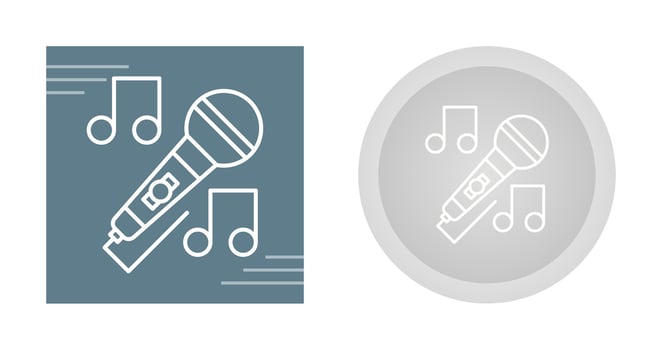 Karaoke Vector Icon