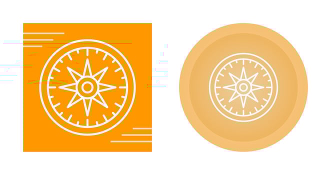 Compass Vector Icon