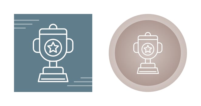 Medal Cup Vector Icon