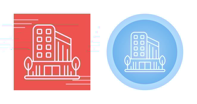Office Building Vector Icon