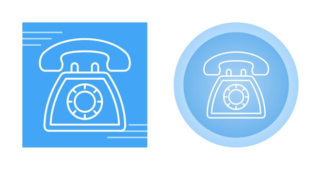 Telephone Vector Icon