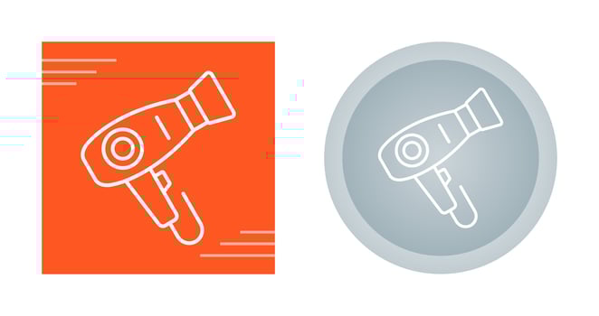 Hair Dryer Vector Icon