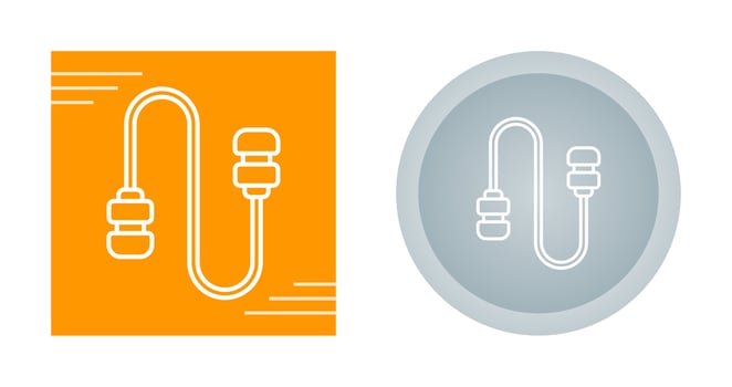 Ear Plug Vector Icon