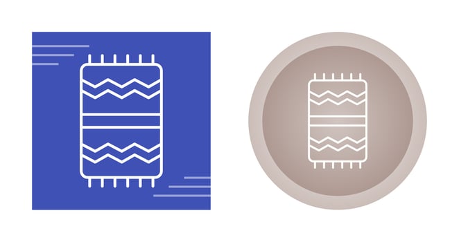 Beach Towel Vector Icon
