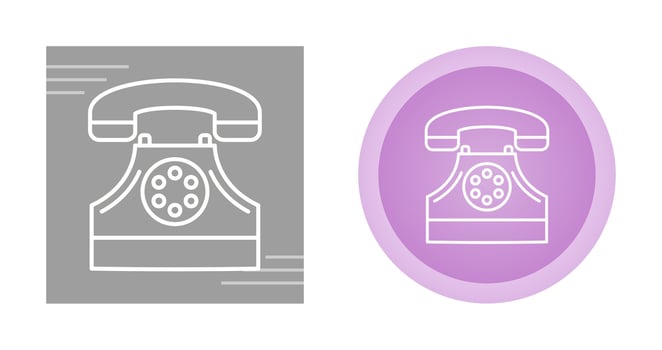 Telephone Vector Icon