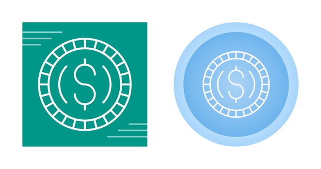 Coin Vector Icon