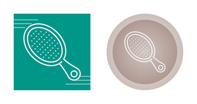 Hair Brush Vector Icon