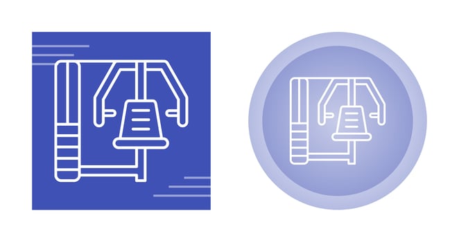 Gym Machine Vector Icon