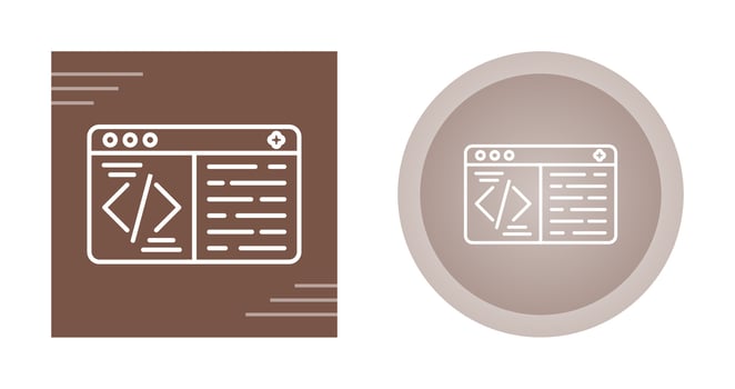 Coding Vector Icon