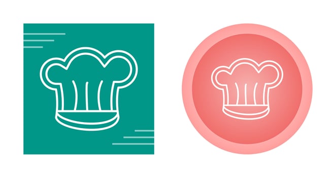 Chef Hat Vector Icon