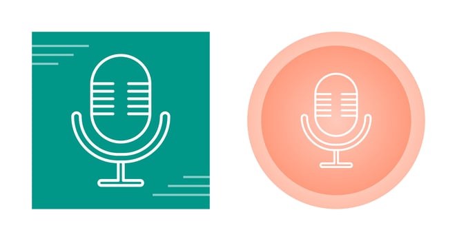 Microphone Vector Icon