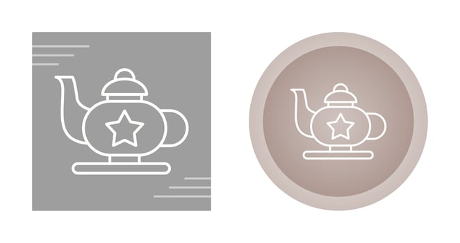 Teapot Vector Icon
