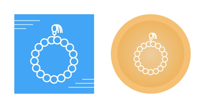 Tasbih Vector Icon
