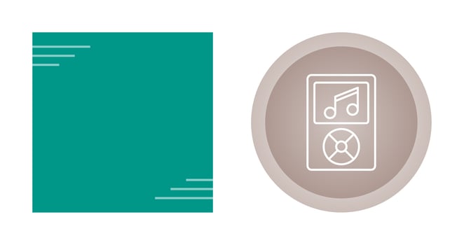 Music Player Vector Icon
