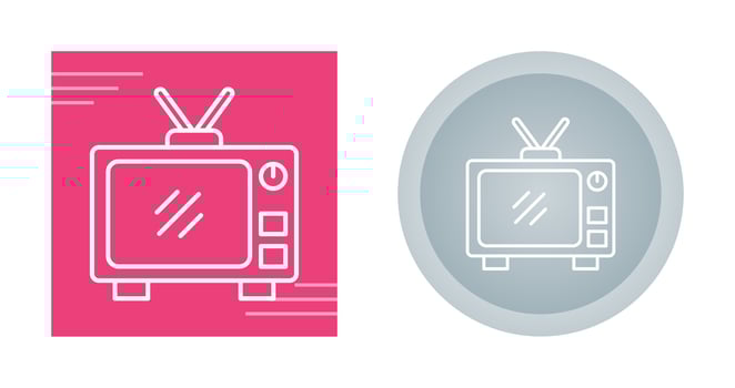 Television Vector Icon