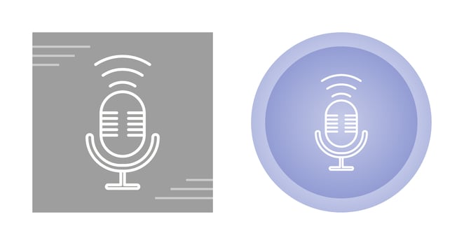 Podcast Vector Icon
