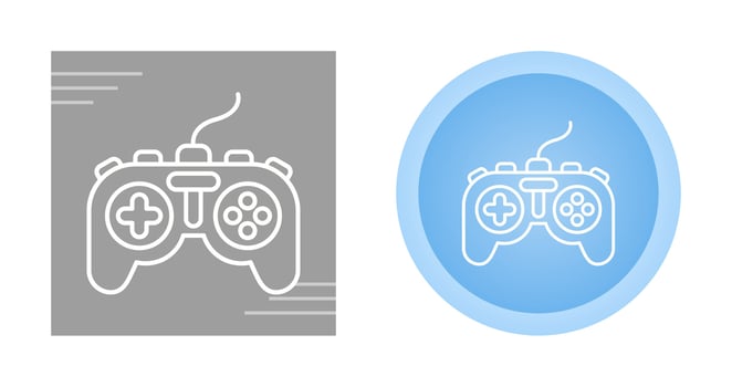 Video Console Vector Icon