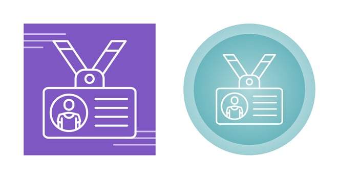 Id card Vector Icon