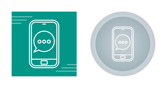 Sms Vector Icon