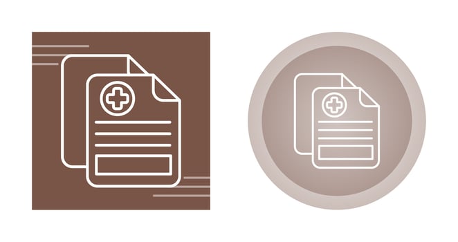 Medical History Vector Icon