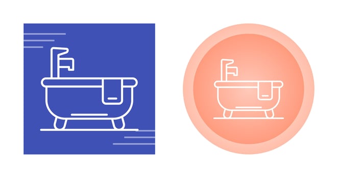 Bath Vector Icon