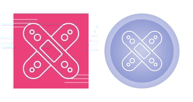 Wound Care Vector Icon