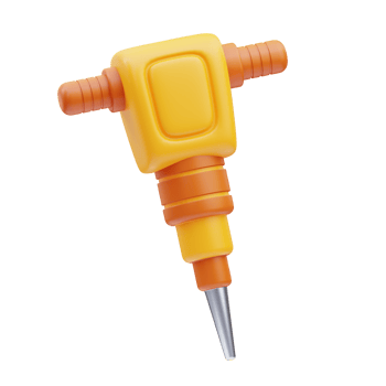 Jackhammer 3D Illustration png