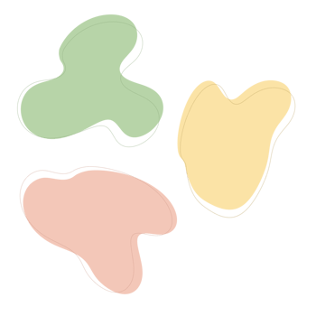 Shape of Colorful abstract liquid blob background in simple trendy style. png