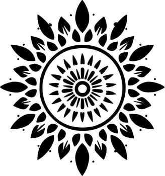 Boho - Minimalist and Flat Logo - Vector illustration
