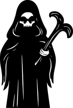Death - High Quality Vector Logo - Vector illustration ideal for T-shirt graphic