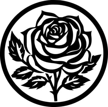 Flower - High Quality Vector Logo - Vector illustration ideal for T-shirt graphic