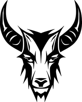 Goat - High Quality Vector Logo - Vector illustration ideal for T-shirt graphic