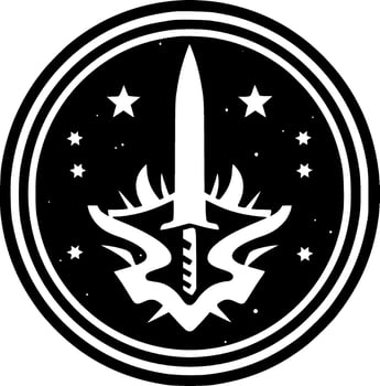 Military - High Quality Vector Logo - Vector illustration ideal for T-shirt graphic