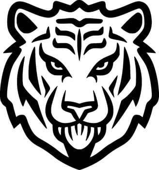 Tiger - High Quality Vector Logo - Vector illustration ideal for T-shirt graphic