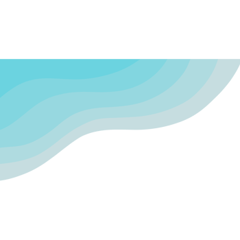 Blue sea with waves isolated on transparent background png