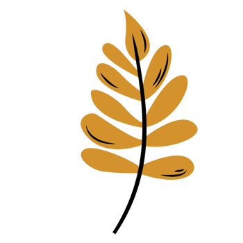 Single Autumn Rowan Leaf, Dry Leaves Illustration, Fall Leaves png