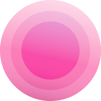 round button vibran circles in color gradient PNG