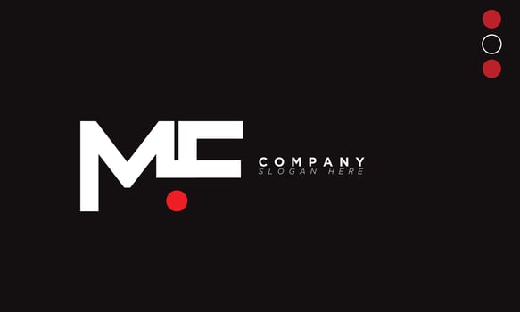 MF Alphabet letters Initials Monogram logo FM, M and F vector