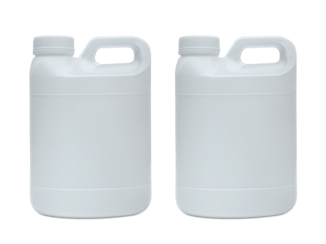 White plastic jerry can, transparent background png
