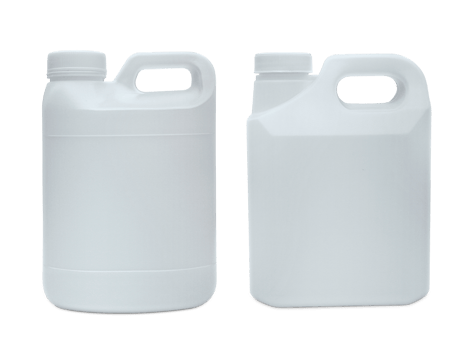 White plastic jerry can, transparent background png
