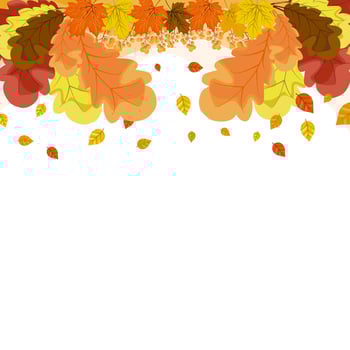 Autumn background with leaves golden yellow. fall concept,For wallpaper, postcards, greeting cards, website pages, banners, online sales. Vector illustration