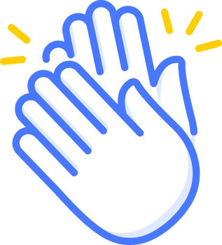 clapping hands emoji icon sticker png