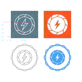 Electric Current Vector Icon