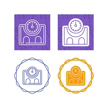 Weight Scale Vector Icon