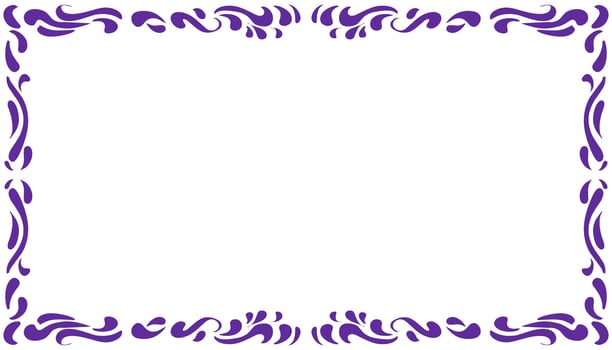Purple abstract framed background illustration. Perfect for wallpaper frames, book covers, invitations, greeting cards, websites vector