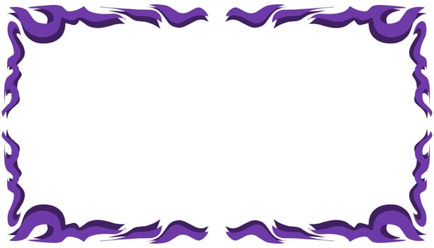Purple abstract framed background illustration. Perfect for wallpaper frames, book covers, invitations, greeting cards, websites vector