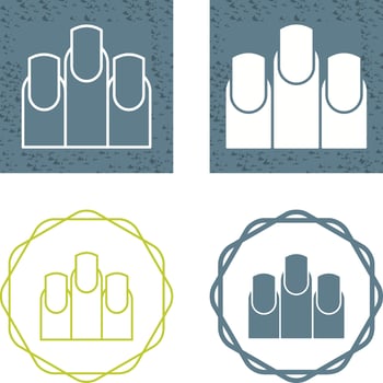 Nail Vector Icon