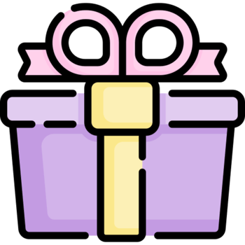 gift box illustration design png