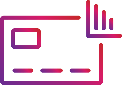 outline gradient payment icon png
