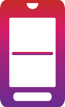 gradient style mobile icon png